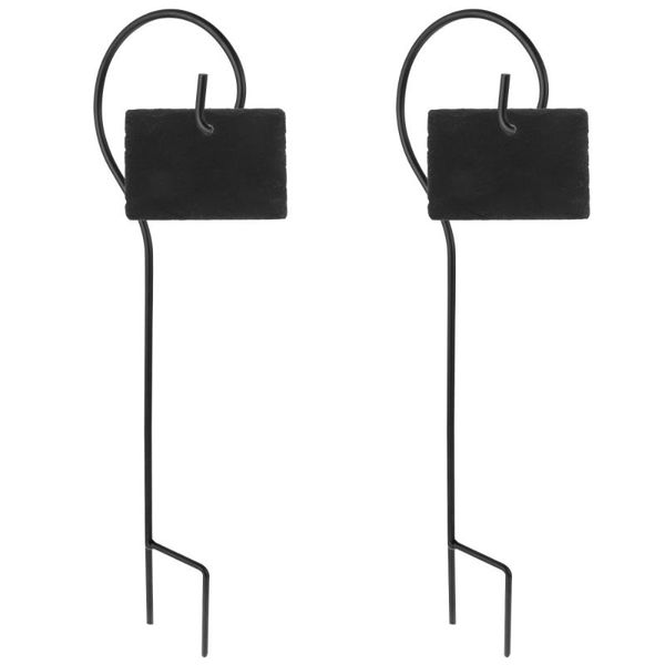 hooks & rails 2 sets garden multi-purpose wrought iron hook with slate supplies (black)
hooks & rails 2 sets garden multi-purpose wrought iron hook with slate supplies (black)