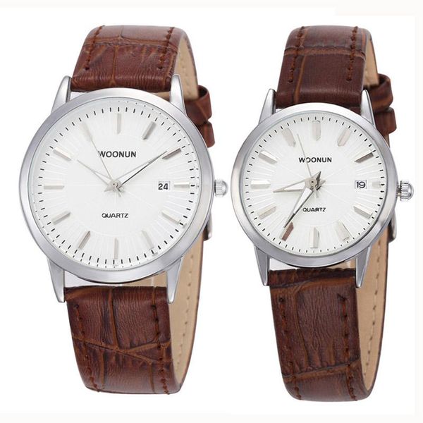 wristwatches women men and watch ladies gentlemen quartz couples watches lovers relogio masculino, Slivery;brown
wristwatches women men and watch ladies gentlemen quartz couples watches lovers relogio masculino, Slivery;brown