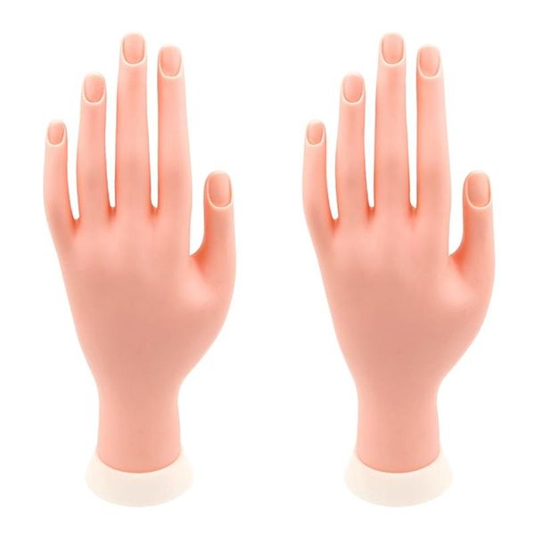 false nails 2pcs pro practice nail art hand soft training display model hands flexible prosthetic personal salon manicure tools, Red;gold
false nails 2pcs pro practice nail art hand soft training display model hands flexible prosthetic personal salon manicure tools, Red;gold