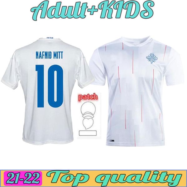 2021 iceland soccer jersey home away b. bjarnason g. sigurdsson j. gudmundsson men + kids football uniform, Black;yellow
2021 iceland soccer jersey home away b. bjarnason g. sigurdsson j. gudmundsson men + kids football uniform, Black;yellow