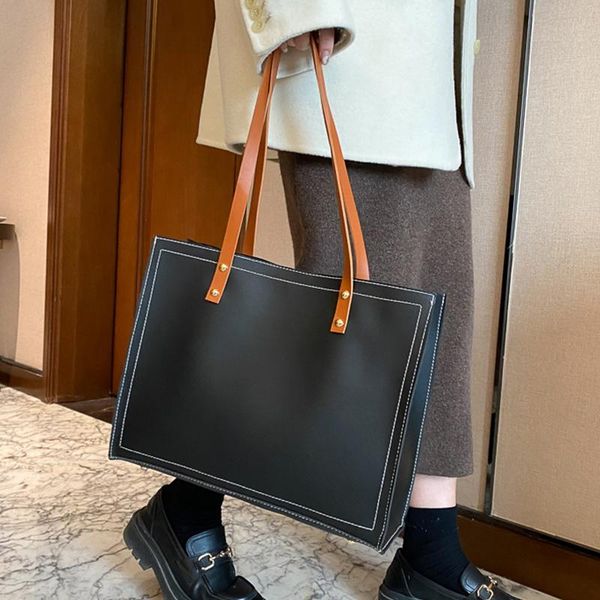 evening bags simple large capacity tote bag female 2021 trendy pure color shoulder women pu leather college students hand
evening bags simple large capacity tote bag female 2021 trendy pure color shoulder women pu leather college students hand