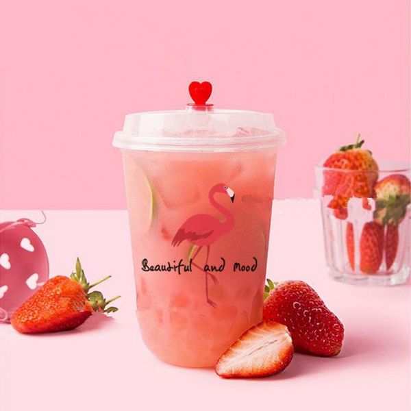 disposable cups & straws 50pcs net red flamingo milk tea cup clear ice cream pudding jelly yogurt dessert packaging juice coffee drinking
disposable cups & straws 50pcs net red flamingo milk tea cup clear ice cream pudding jelly yogurt dessert packaging juice coffee drinking