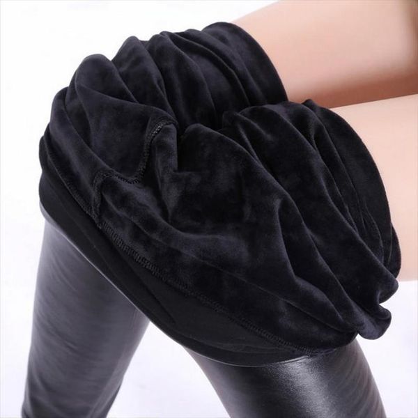 winter leather high waist warm womens leggings black leggins punk push up thick velvet solid legging s 2xl
winter leather high waist warm womens leggings black leggins punk push up thick velvet solid legging s 2xl