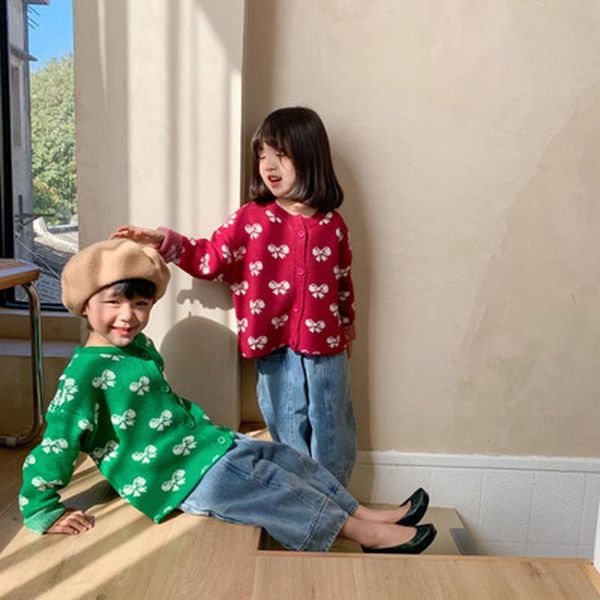 pullover children's sweaters 2021 boys and girls bow sweater casual fashion round neck cardigan baby, Blue
pullover children's sweaters 2021 boys and girls bow sweater casual fashion round neck cardigan baby, Blue