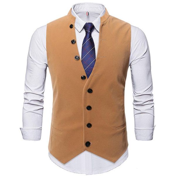 men's vests country farm wedding brown wool herringbone tweed custom made groom vest slim fit mens suit waistcoat, Black;white
men's vests country farm wedding brown wool herringbone tweed custom made groom vest slim fit mens suit waistcoat, Black;white