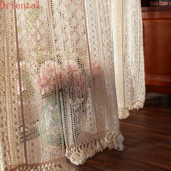 american retro crochet hollow curtain ready made for living room bedroom balcony transtant tulle ag555#4 & drapes
american retro crochet hollow curtain ready made for living room bedroom balcony transtant tulle ag555#4 & drapes