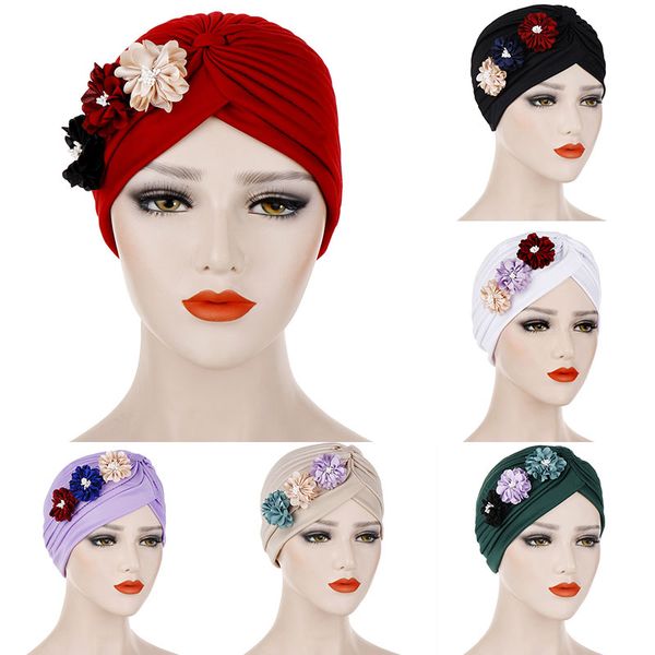 fashion flower muslim turban hat folds inner hijab caps indian head cover headscarf bonnet islamic wrap underscarf accessories, Blue;gray
fashion flower muslim turban hat folds inner hijab caps indian head cover headscarf bonnet islamic wrap underscarf accessories, Blue;gray