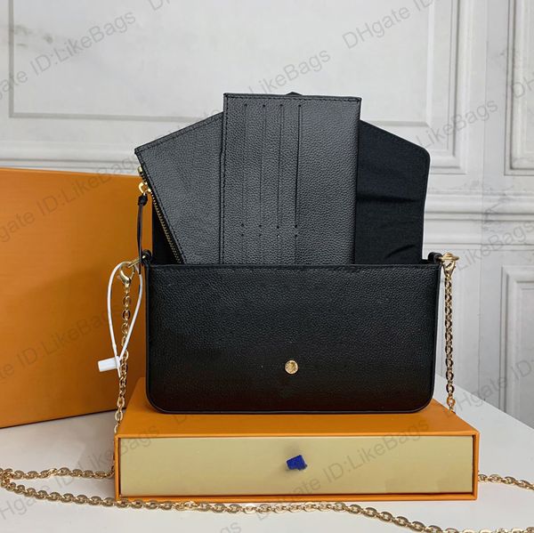 luxury designers bags felicie pochette handbag purses multi functiona diamond embossing flower genuine leather clutch wallet shoulder crossb
luxury designers bags felicie pochette handbag purses multi functiona diamond embossing flower genuine leather clutch wallet shoulder crossb