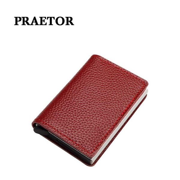 card holders praetor rfid holder clutch case men women smart wallet mini aluminum box, Brown;gray
card holders praetor rfid holder clutch case men women smart wallet mini aluminum box, Brown;gray