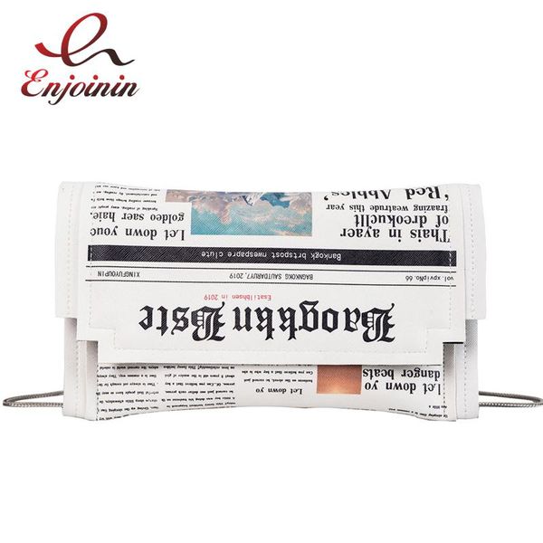 evening bags fashion spaper print design women casual envelope bag day clutches chain purse crossbody messenger shoulder handbag
evening bags fashion spaper print design women casual envelope bag day clutches chain purse crossbody messenger shoulder handbag