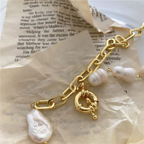 2021 new 100% natural freshwater necklace handmade 14k gold filled pearl jewelry, Silver
2021 new 100% natural freshwater necklace handmade 14k gold filled pearl jewelry, Silver