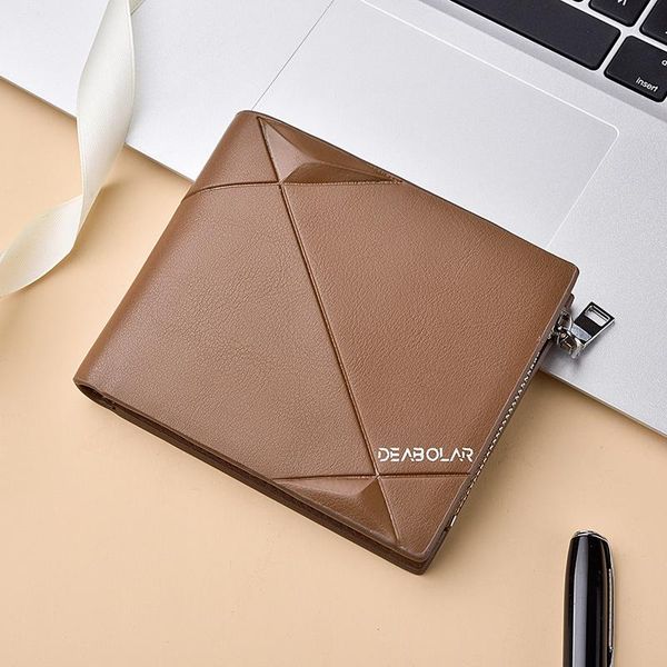 billetera hombre 2021 personality three-fold zipper walet for men short wallet with coin pocket brown purse business card holder wallets, Red;black
billetera hombre 2021 personality three-fold zipper walet for men short wallet with coin pocket brown purse business card holder wallets, Red;black