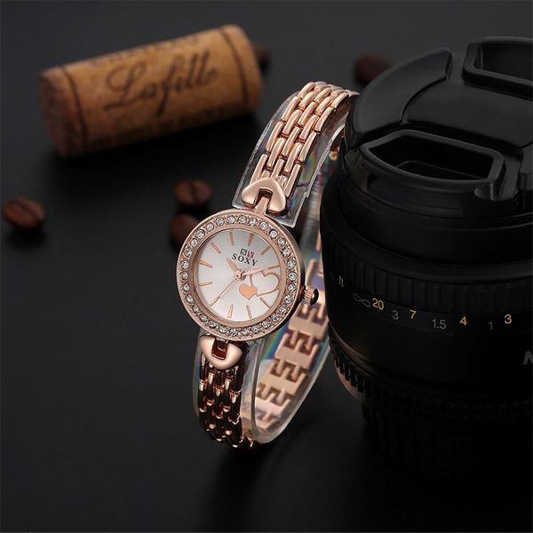 wristwatches women stainless steel watch brife style quartz brand soxy relojes ladies clock female black, Slivery;brown
wristwatches women stainless steel watch brife style quartz brand soxy relojes ladies clock female black, Slivery;brown