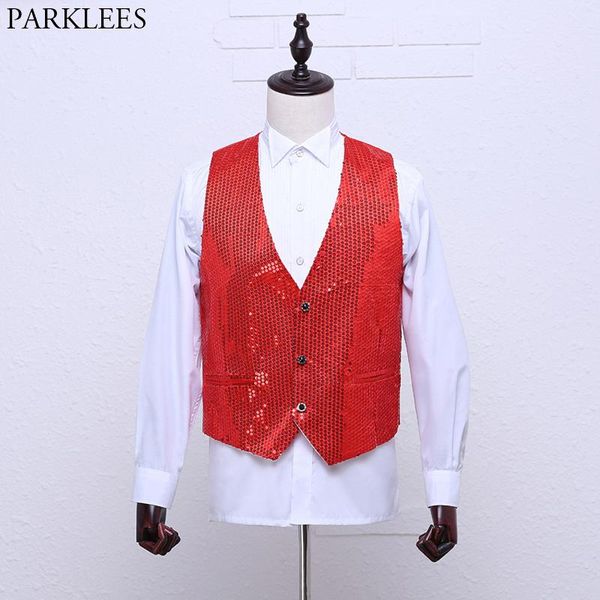 men's vests red sequins embellished waistcoat men wedding groom slim fit v neck shiny dress mens dj bar club paillette gilet homme 2xl, Black;white
men's vests red sequins embellished waistcoat men wedding groom slim fit v neck shiny dress mens dj bar club paillette gilet homme 2xl, Black;white