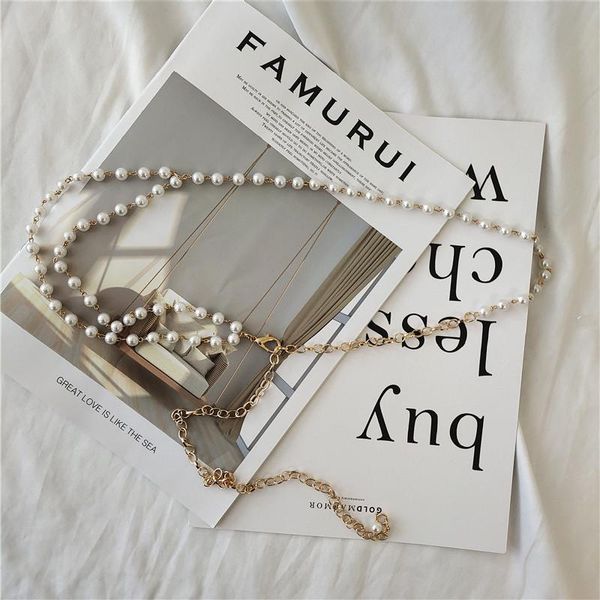 belts chain belt ms. decoration slender simple wild with dress metal pearl connection fashion leather waistband, Black;brown
belts chain belt ms. decoration slender simple wild with dress metal pearl connection fashion leather waistband, Black;brown
