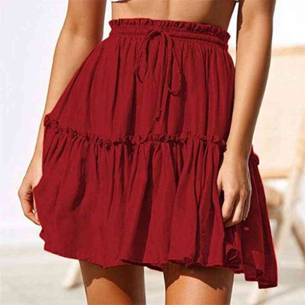 jocoo jolee summer short skirts women vintage ruffled mini skirt with sashes casual boho pleated a line skirt holiday beach wear, Black
jocoo jolee summer short skirts women vintage ruffled mini skirt with sashes casual boho pleated a line skirt holiday beach wear, Black