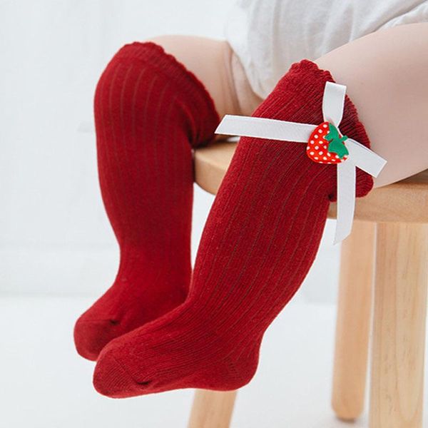 cute bows baby knee high socks sweet strawberry spring autumn girls long solid color cotton toddler kids sock sokken, Pink;yellow
cute bows baby knee high socks sweet strawberry spring autumn girls long solid color cotton toddler kids sock sokken, Pink;yellow