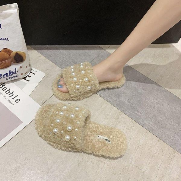 slippers casual room shoes slides low string bead fur flip flops flock slipers women luxury massage flat soft plush 2021 rome, Black
slippers casual room shoes slides low string bead fur flip flops flock slipers women luxury massage flat soft plush 2021 rome, Black