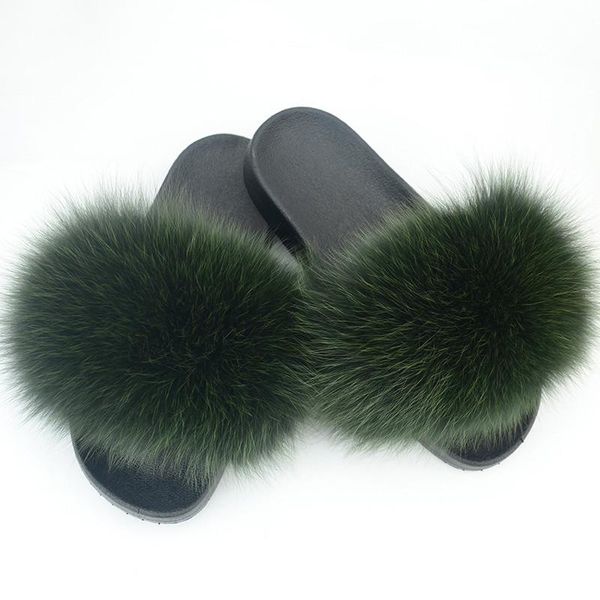 slippers summer soft raccoon fur shoes women real flip flat furry outdoor skin slides sandals woman amazing, Black
slippers summer soft raccoon fur shoes women real flip flat furry outdoor skin slides sandals woman amazing, Black