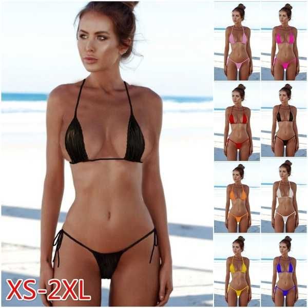 women's swimwear womens micro swimsuit bra mini bikini lingerie women underwear sleepwear, White;black
women's swimwear womens micro swimsuit bra mini bikini lingerie women underwear sleepwear, White;black