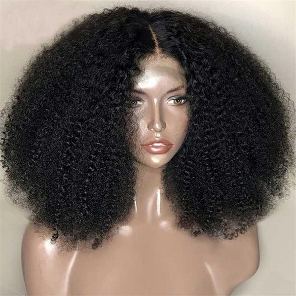 large cap size remy jet black afro kinky curly transparent t part 13x6 lace front human hair wig for women with babyhair daily wigs1, Black;brown 
large cap size remy jet black afro kinky curly transparent t part 13x6 lace front human hair wig for women with babyhair daily wigs1, Black;brown