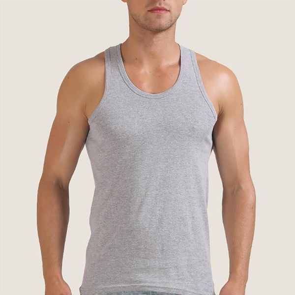 arrivals men summer tank fashionable casual outdoor sport solid color cotton vest, White;black
arrivals men summer tank fashionable casual outdoor sport solid color cotton vest, White;black