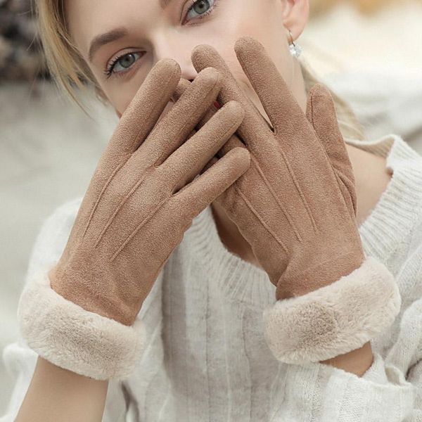 five fingers gloves women winter touch screen 2021 female suede furry warm full finger lady outdoor sport driving, Blue;gray
five fingers gloves women winter touch screen 2021 female suede furry warm full finger lady outdoor sport driving, Blue;gray