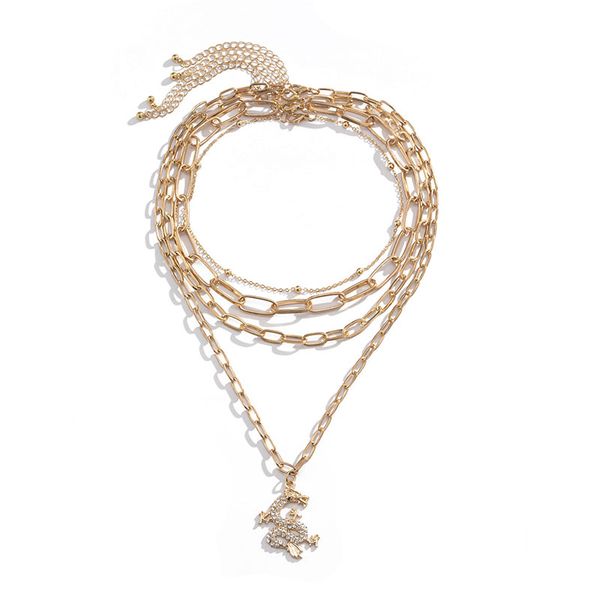 diamond-shaped dragon pendant necklaces chinese zodiac necklace personality mix and match handmade round bead clavicle chain multilayer neck, Silver
diamond-shaped dragon pendant necklaces chinese zodiac necklace personality mix and match handmade round bead clavicle chain multilayer neck, Silver