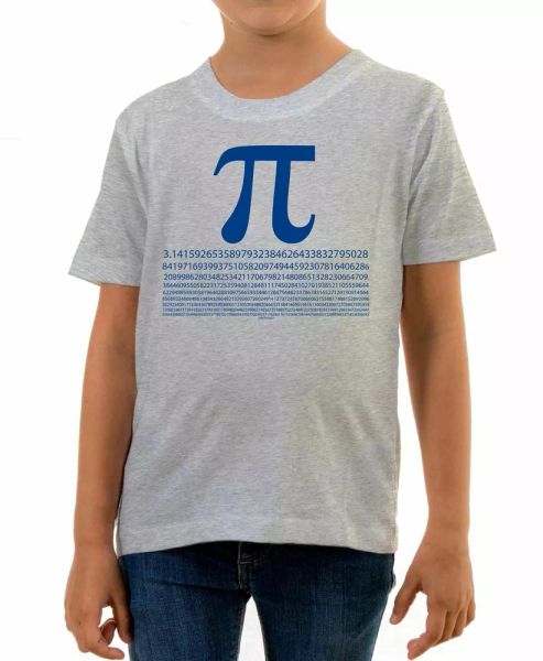 kids pi numbers t-shirt maths physics science equation boy girl funny, White;black