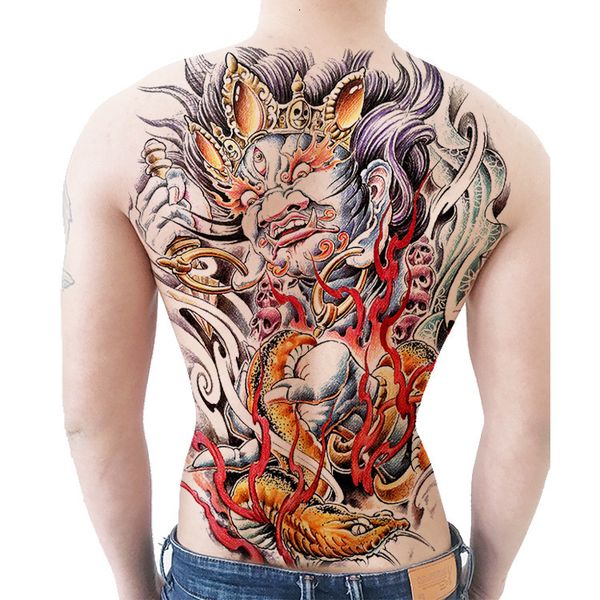 full back tattoo sticker lord ma ghosts and gods men women waterproof durable simulation color painting
full back tattoo sticker lord ma ghosts and gods men women waterproof durable simulation color painting