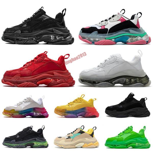 mens paris triple s trainers designer old dad shoes women 17fw sneakers platform black white casual trainer ladies
mens paris triple s trainers designer old dad shoes women 17fw sneakers platform black white casual trainer ladies