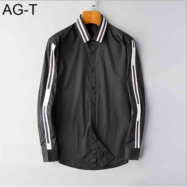 2021 men's business casual shirt men long sleeve striped slim fit masculina social male t-shirts new fashion man checked #203 shirt, White;black
2021 men's business casual shirt men long sleeve striped slim fit masculina social male t-shirts new fashion man checked #203 shirt, White;black