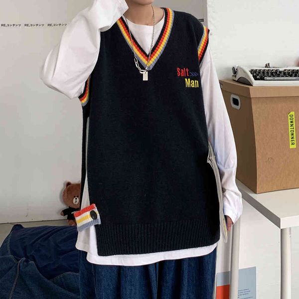 men's sweaters vests in loose sweaters, turtlenecks v, casual wter clothg. 6cnm, White;black
men's sweaters vests in loose sweaters, turtlenecks v, casual wter clothg. 6cnm, White;black