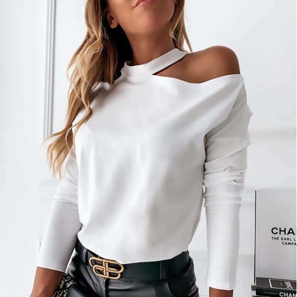 summer off shoulder tshirt women clothes fashion solid o neck long sleeve plus size slim tshirt female casual tee shirt 210608, White
summer off shoulder tshirt women clothes fashion solid o neck long sleeve plus size slim tshirt female casual tee shirt 210608, White