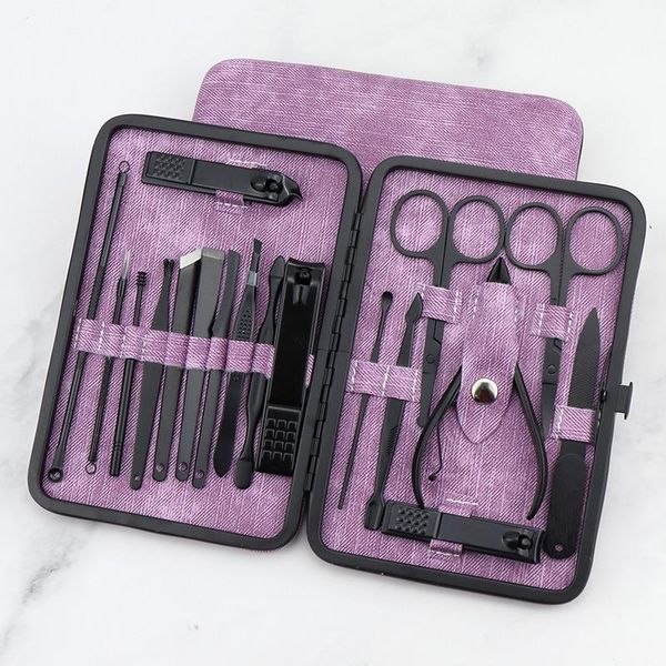 nail art kits 18pcs/set manicure set pedicure clippers stainless steel scissors file care tools the gift with luxurious case
nail art kits 18pcs/set manicure set pedicure clippers stainless steel scissors file care tools the gift with luxurious case