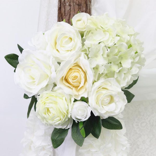 decorative flowers & wreaths lhj artificial rose flower row small corner simulation silk fake wedding diy decor home garland flores
decorative flowers & wreaths lhj artificial rose flower row small corner simulation silk fake wedding diy decor home garland flores