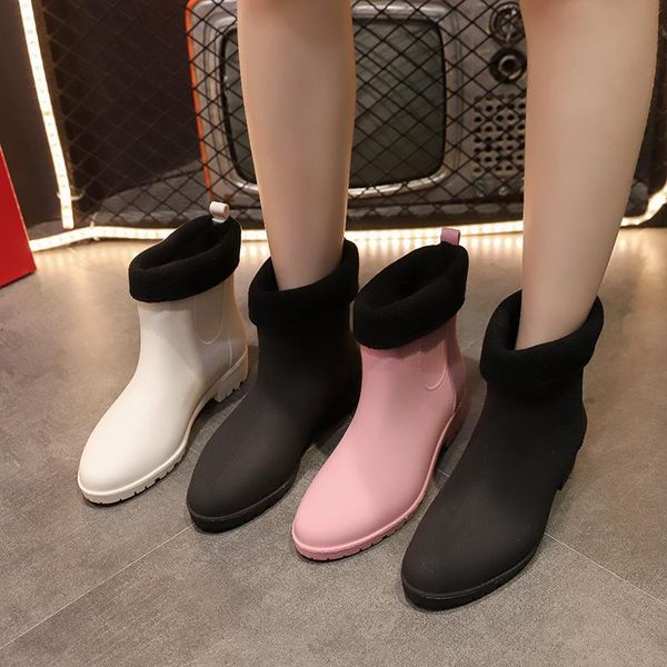 boots fashion casual short waterproof rain shoes for women rubber green black non-slip ankle plus size 35-39
boots fashion casual short waterproof rain shoes for women rubber green black non-slip ankle plus size 35-39