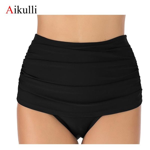 two-piece suits aikulli swim trunks bikini women briefs high waist swimwear shorts fold beachwear leggings slim large size
two-piece suits aikulli swim trunks bikini women briefs high waist swimwear shorts fold beachwear leggings slim large size