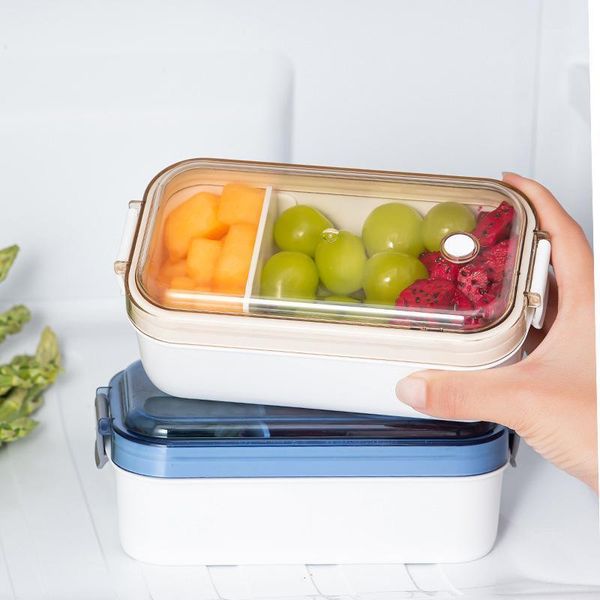 storage bottles & jars 2 grid pp reusable food containers with clear lids microwave safe keep fresh refrigerator crisper box tp-
storage bottles & jars 2 grid pp reusable food containers with clear lids microwave safe keep fresh refrigerator crisper box tp-
