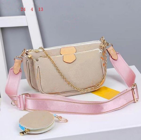 women crossbody bags 3 pcs/set wallet lady shoulder messenger bag favorite multi pochette purse handbags 29