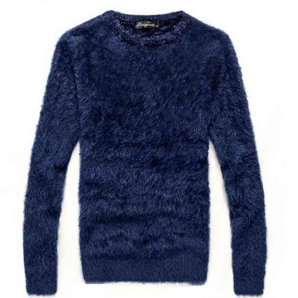 sweater men's autumn and winter mohair long-sved o-neck knit pullover / fashion slim slim thick warm sweater male, Black
sweater men's autumn and winter mohair long-sved o-neck knit pullover / fashion slim slim thick warm sweater male, Black