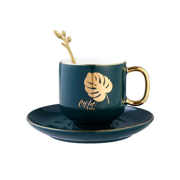 cups & saucers european ceramic coffee cup set creative simple green gold rim turkish light luxury tazas de cafe drinkware be50cp
cups & saucers european ceramic coffee cup set creative simple green gold rim turkish light luxury tazas de cafe drinkware be50cp