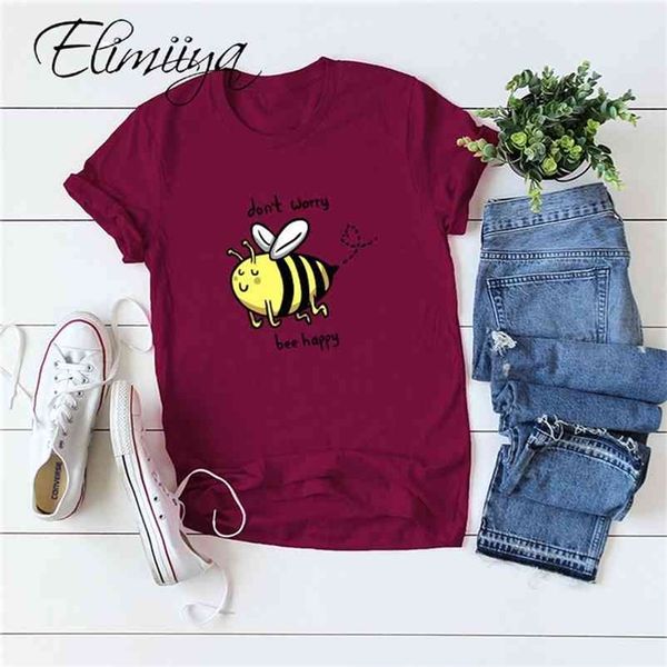 elimiiya oversized t-shirt bee happy print t shirt women summer clothes loose funny tee shirts 4xl 5xl female 210401, White
elimiiya oversized t-shirt bee happy print t shirt women summer clothes loose funny tee shirts 4xl 5xl female 210401, White