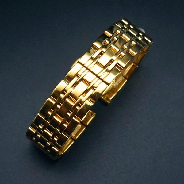 watch bands solid metal watchabnds bracelet silver black rose gold men women stainles steel band strap 12mm 14mm 16mm 18mm 19mm 20mm, Black;brown
watch bands solid metal watchabnds bracelet silver black rose gold men women stainles steel band strap 12mm 14mm 16mm 18mm 19mm 20mm, Black;brown
