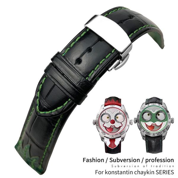 watch bands 21/22mm genuine leather strap special for joker konstantin watchband personality green red bamboo grain belt, Black;brown
watch bands 21/22mm genuine leather strap special for joker konstantin watchband personality green red bamboo grain belt, Black;brown