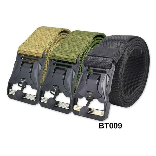 tactical belt nylon metal buckle men quick release adjustable army waist military outdoor hunting training combat belts support, Black;gray 
tactical belt nylon metal buckle men quick release adjustable army waist military outdoor hunting training combat belts support, Black;gray