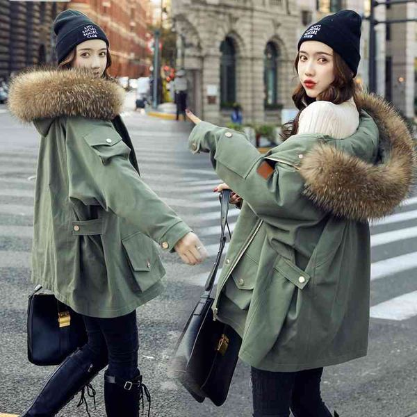2021 winter new detachable inner down jacket medium and long loose hooded large wool collar for women, Black
2021 winter new detachable inner down jacket medium and long loose hooded large wool collar for women, Black