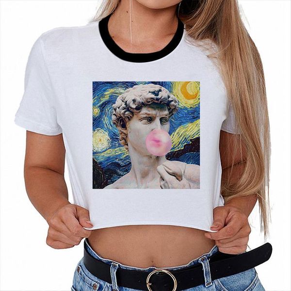czccwd fashion harajuku funny van women t shirts gogh david michelangelo summer vintage tumblr aesthetic female shirt, White
czccwd fashion harajuku funny van women t shirts gogh david michelangelo summer vintage tumblr aesthetic female shirt, White