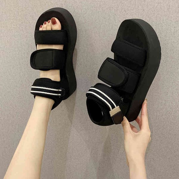 sandals women's summer ins tide wild harajuku street thick-soled outer wear increase platform shoes explosion a58w, Black
sandals women's summer ins tide wild harajuku street thick-soled outer wear increase platform shoes explosion a58w, Black