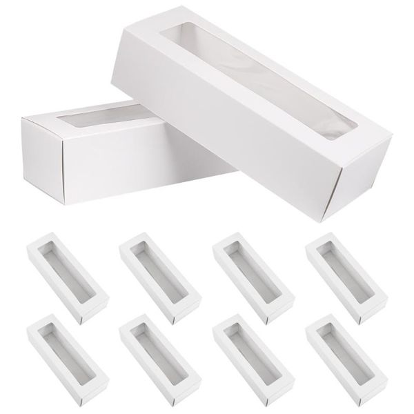 yardwe 10pcs white macaron boxes with pvc window premium bakery candy cookie storage holder for home party gift-treating gift wrap
yardwe 10pcs white macaron boxes with pvc window premium bakery candy cookie storage holder for home party gift-treating gift wrap